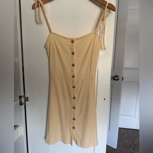 Topshop yellow Sundress